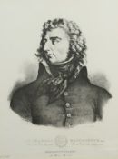 Porträt von Karl XIV. Johan, "Le Général Bernadotte - Prinz von Ponte Corvo / Roi de Suède und de