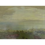 Dieter, Hans (1881 Mannheim - 1968 Tuttlingen) "Bodenseeblick", rechts unten signiert, Öl auf Platt