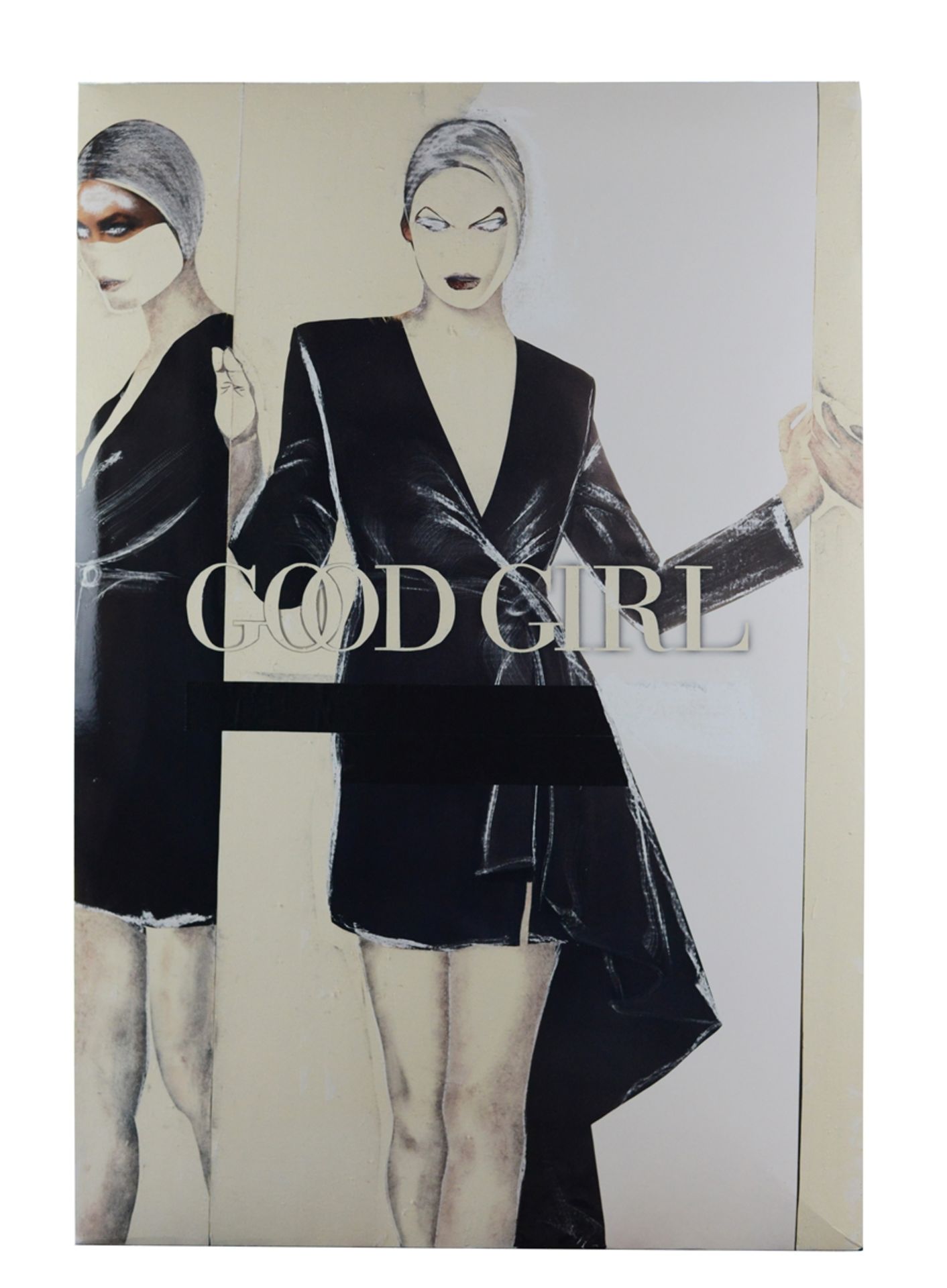 Scheurell, Stefanie (1980 Berlin) "Good Girl", advertising poster for the fragrance Good Girl proce