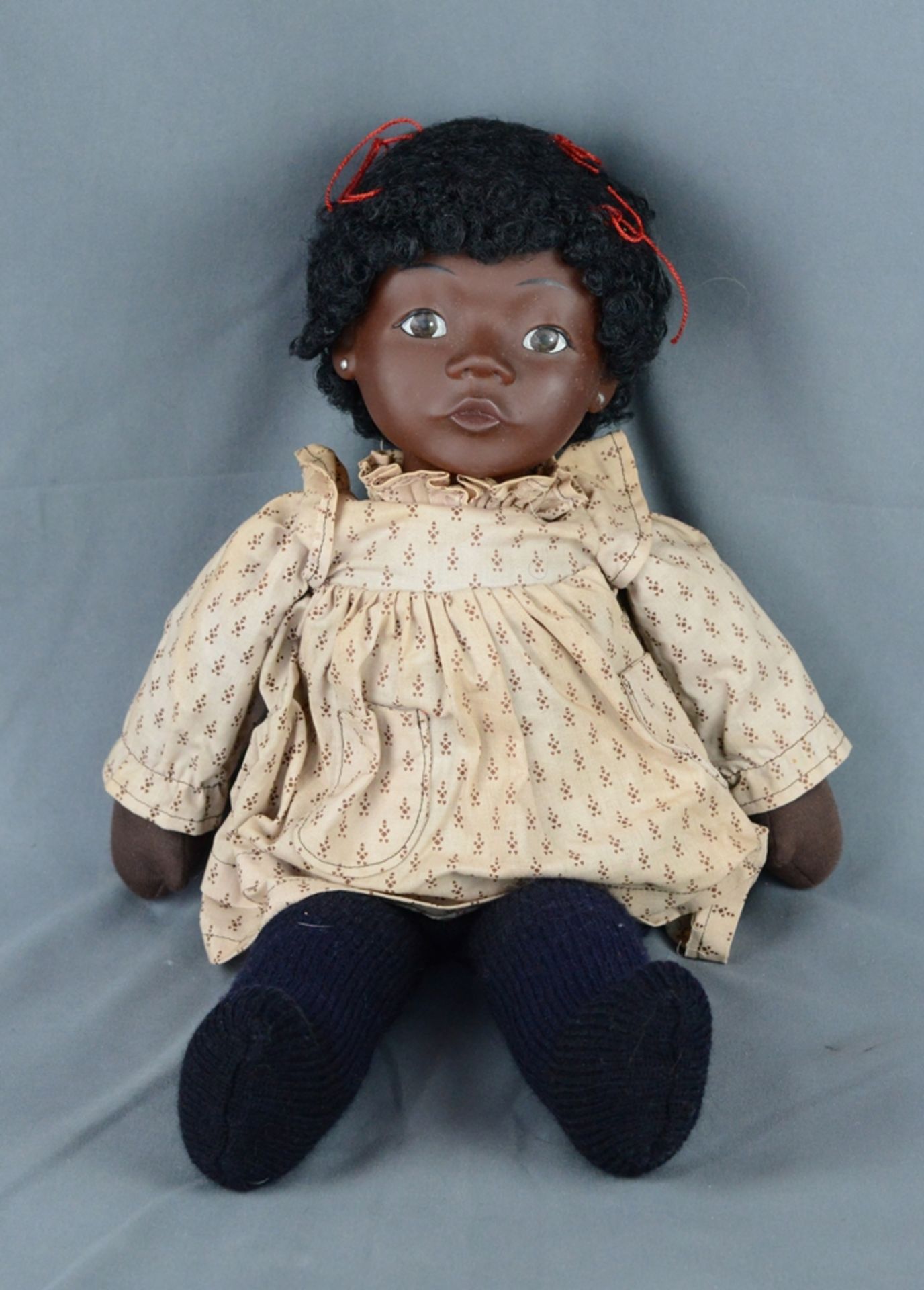 Puppe, Marie Luic, Kopf aus Kunststoff, Höhe 52cm