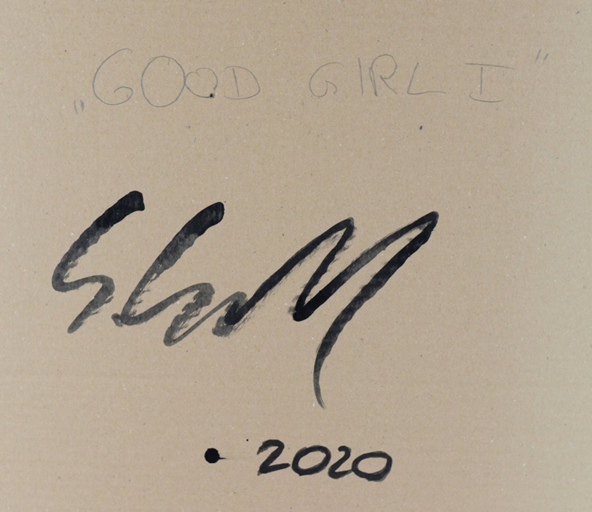 Scheurell, Stefanie (1980 Berlin) "Good Girl", advertising poster for the fragrance Good Girl proce - Image 2 of 3