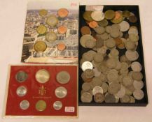Vatikan. Probe Prägung Euro. Münzsatz Vatikan 1968. Dazu: Kleinmünzen, sehr vielKaiserreich, 5 und