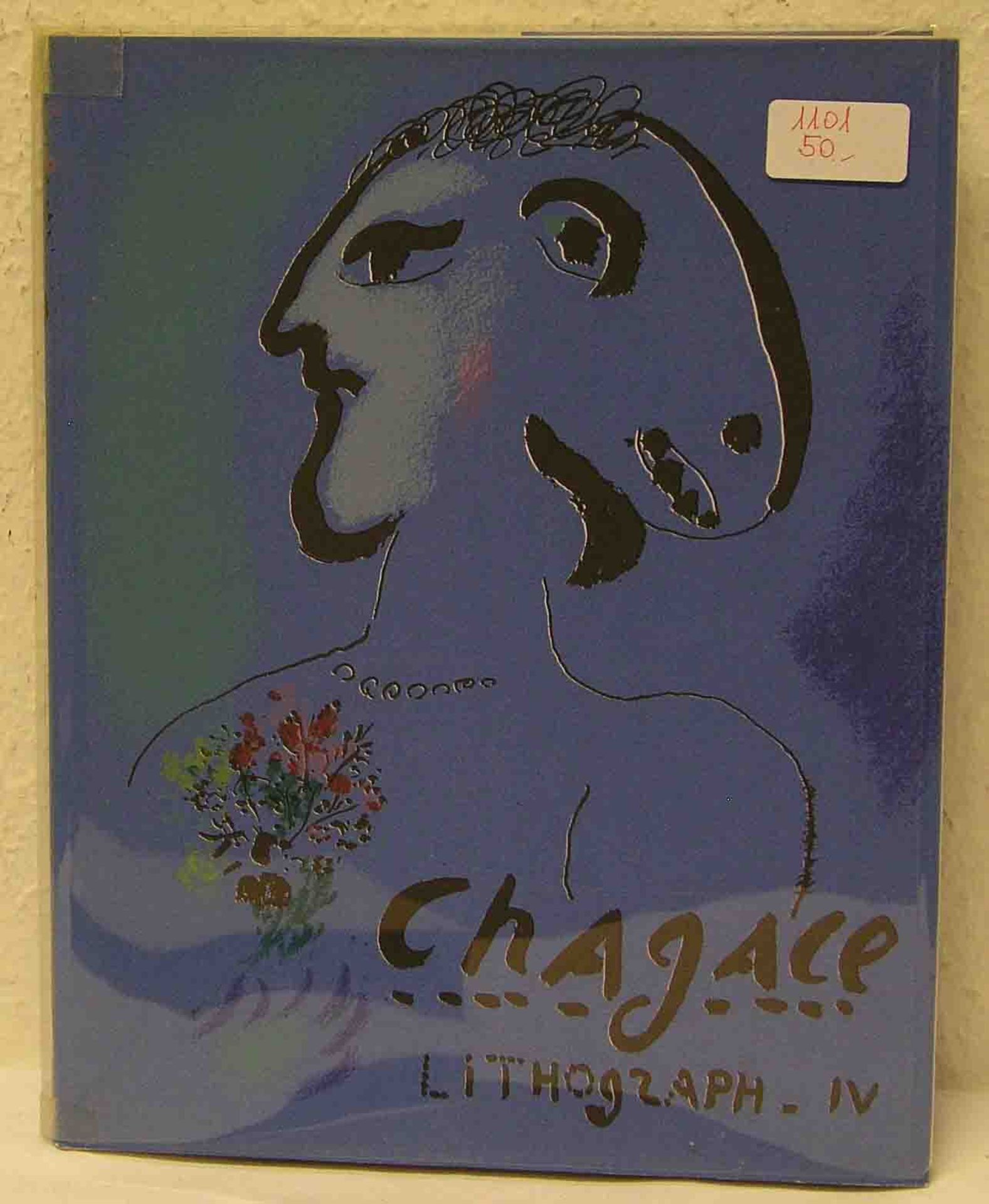 Sorlier, Charles, Marc Chagall, Lithograph 1969 -1973. Original lithografierter Umschlag,Edition