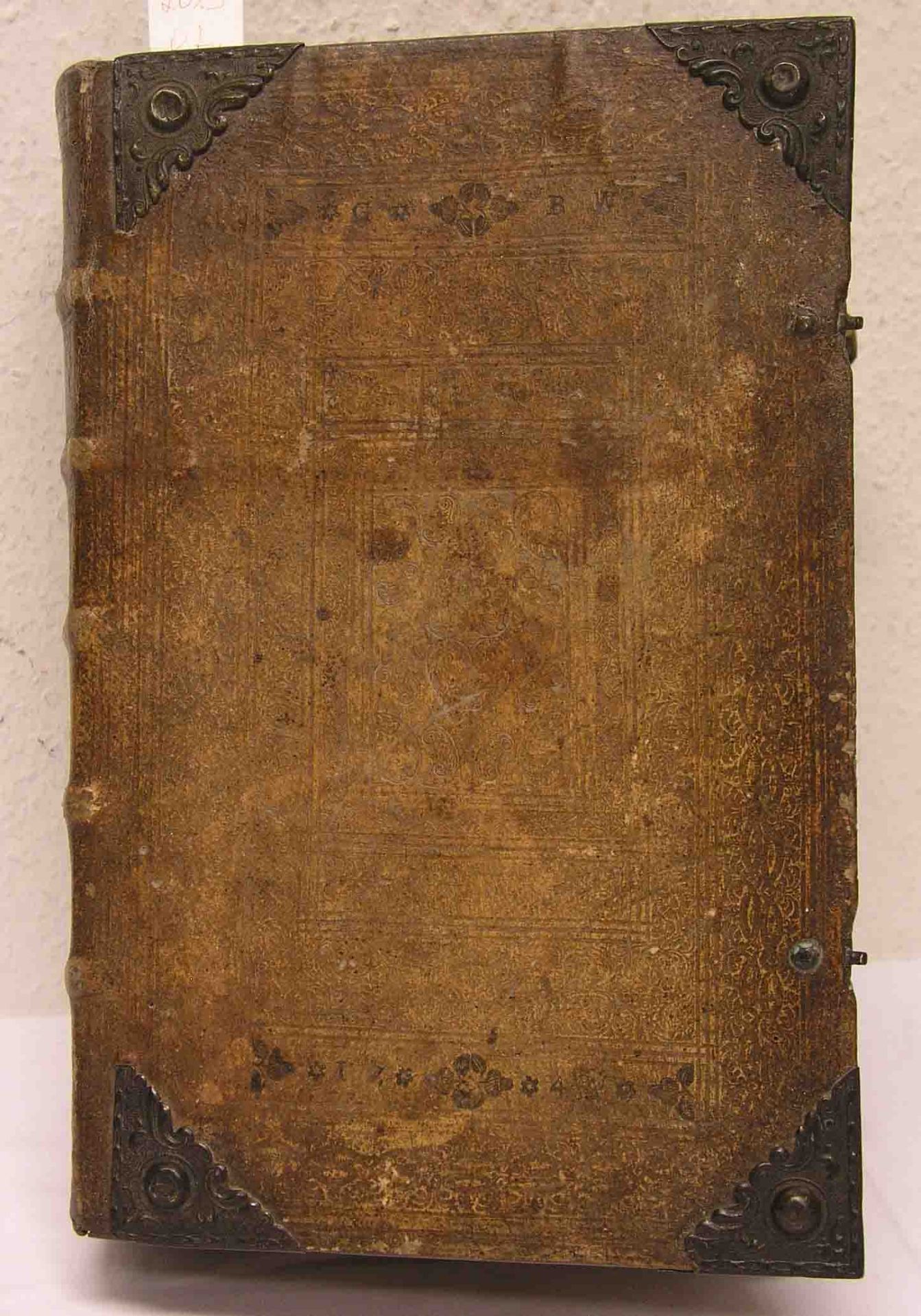 Luther Bibel. Nürnberg 1736. Beschädigt.