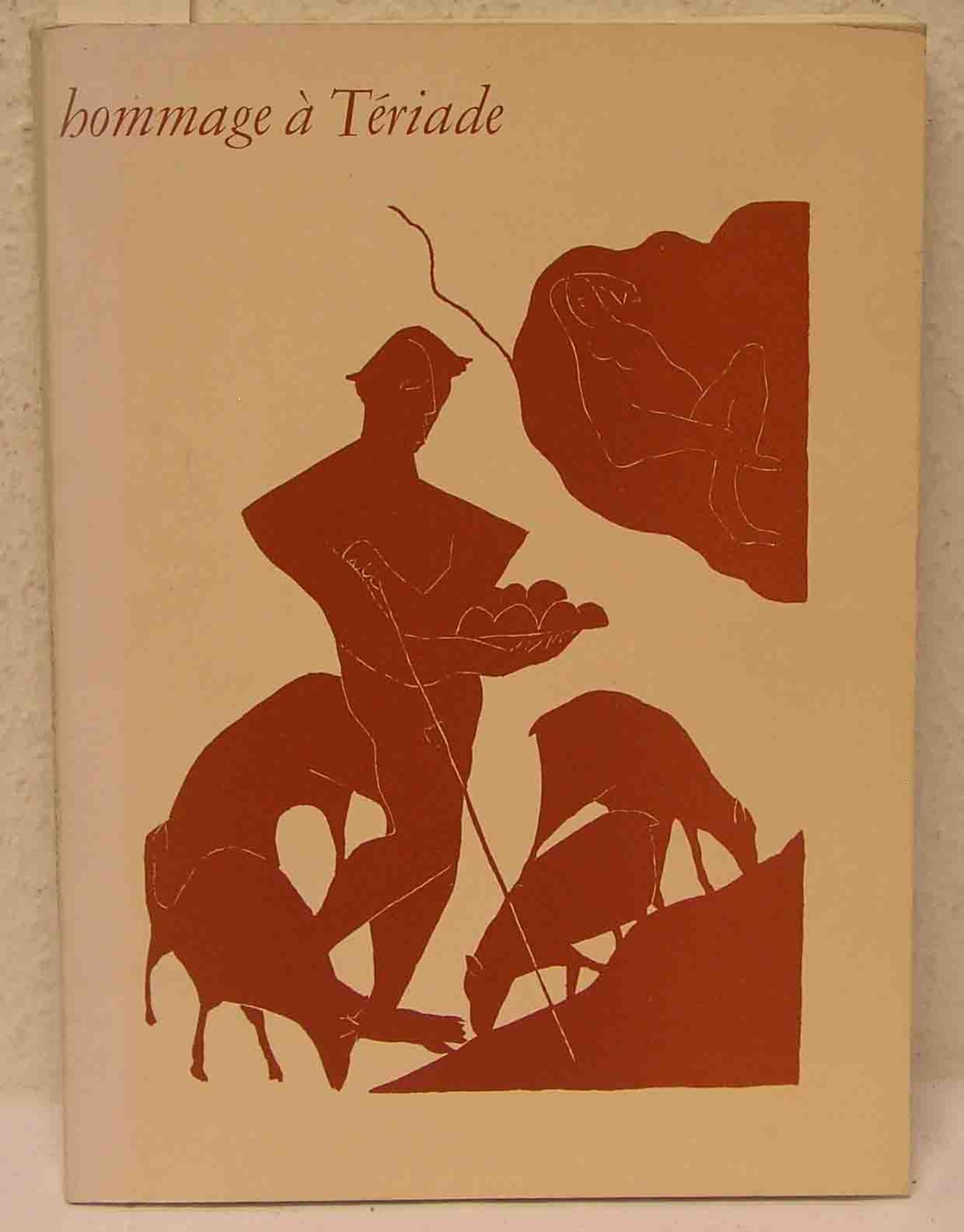 Hommage à Teriade. Mit Original Lithografie von Miró. Erste Ausgabe.