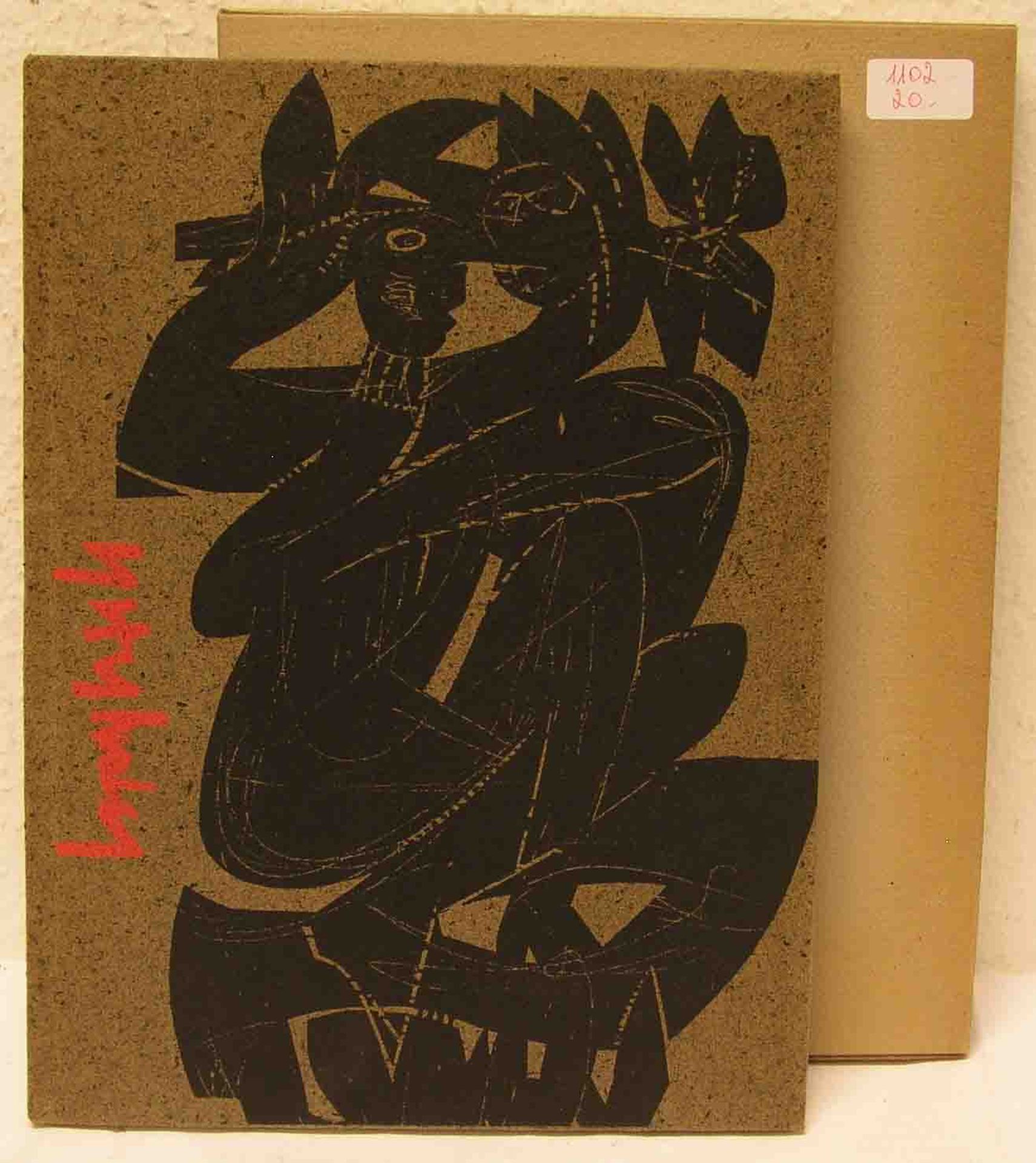 Fuerst, Margot: "HAP Grieshaber, der Holzschneider", Hatje Verlag Stuttgart, 1964. Mit 17Original