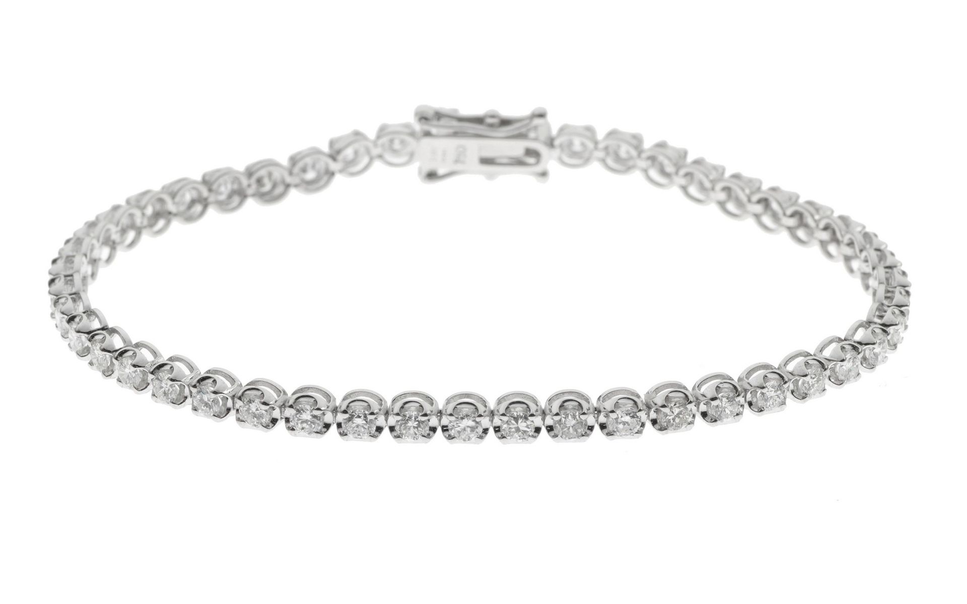 Tennisarmband mit Diamanten - Image 3 of 3