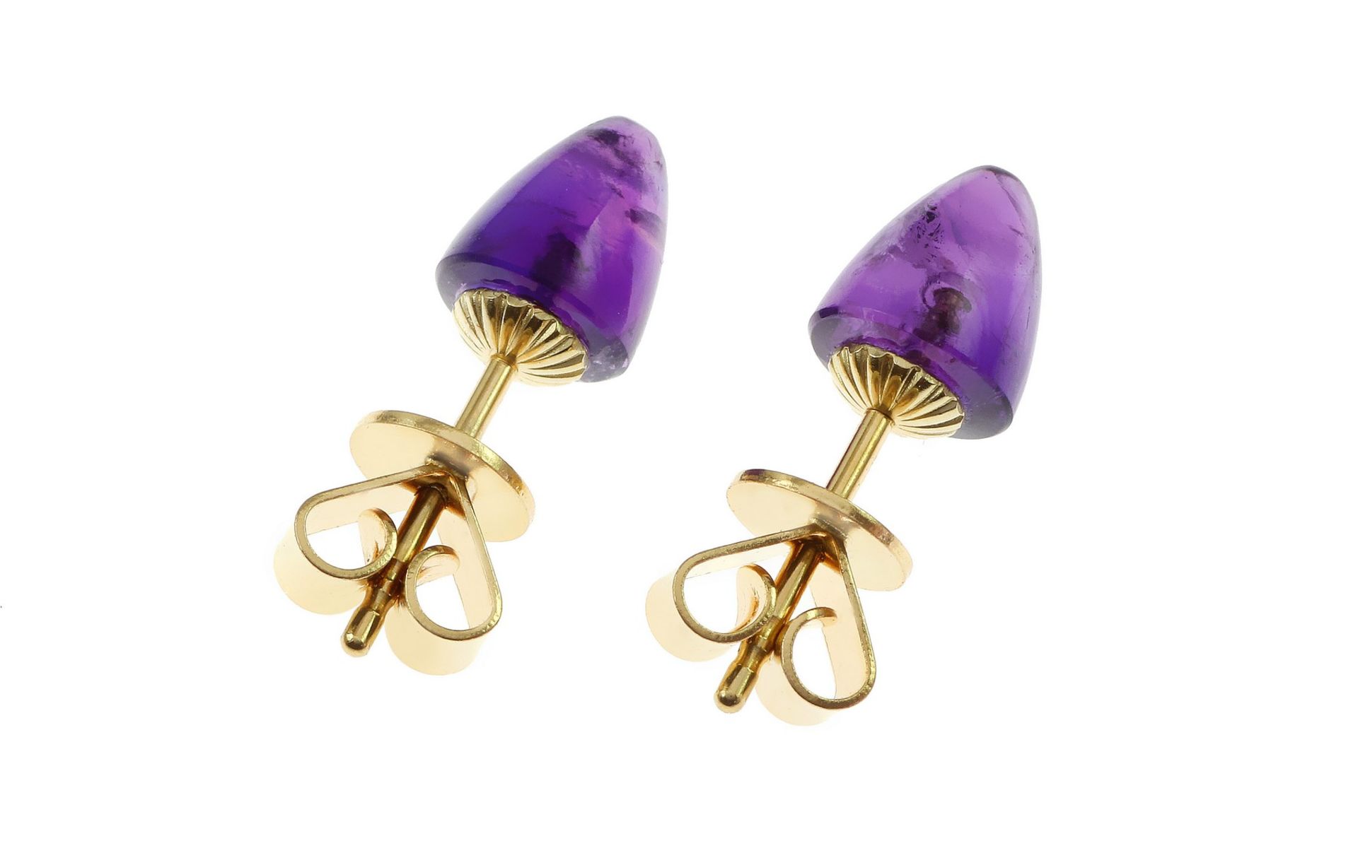 Amethyst Ohrstecker - Image 2 of 2