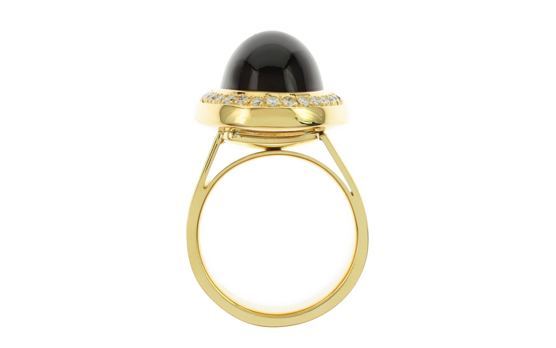 Ring mit Diamanten und Citrin - Image 2 of 2