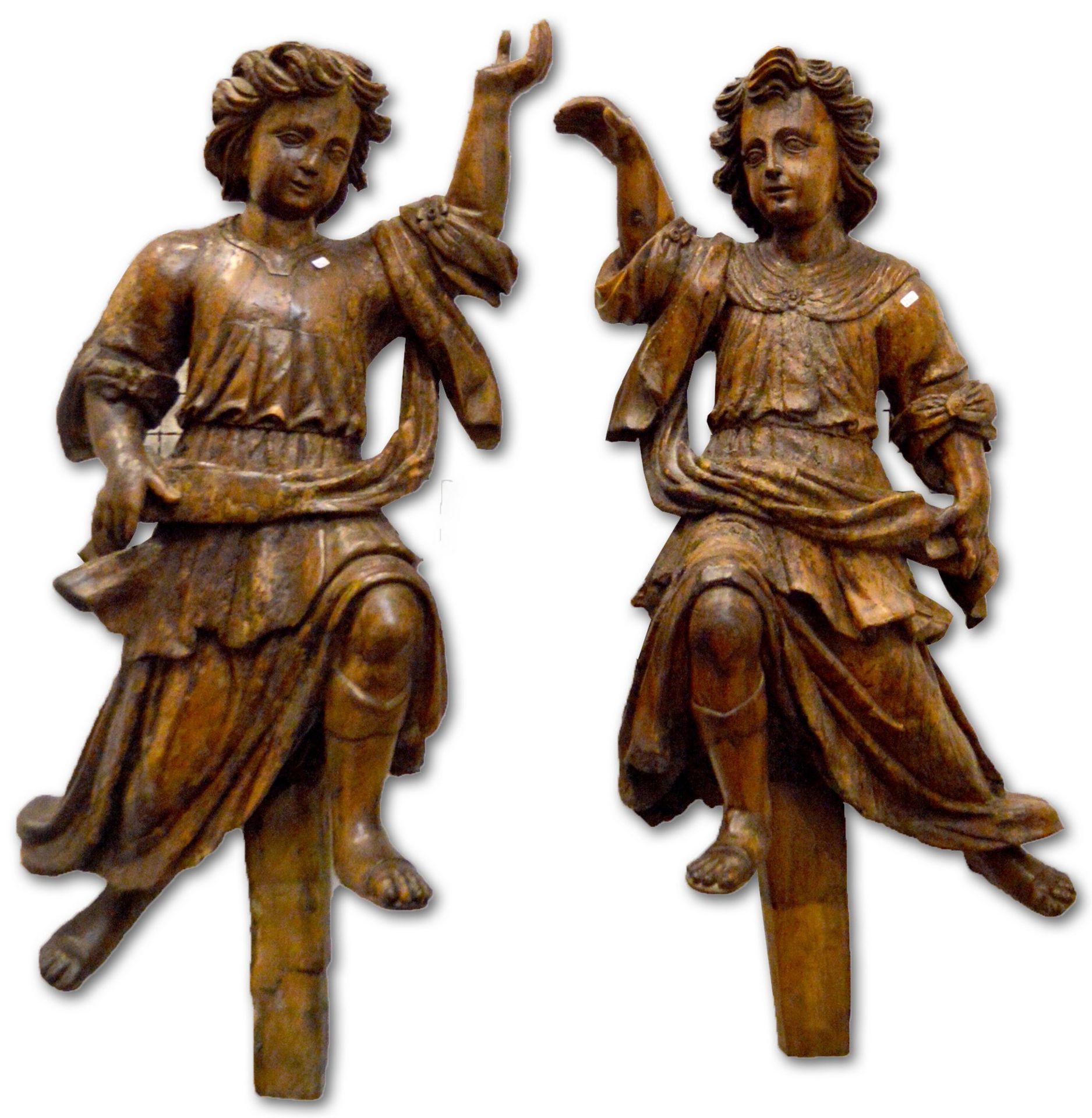Paar Barock-Altarfiguren