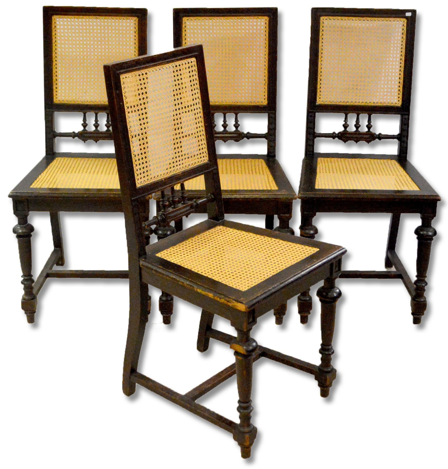 Vier Gründerzeit-Stühle