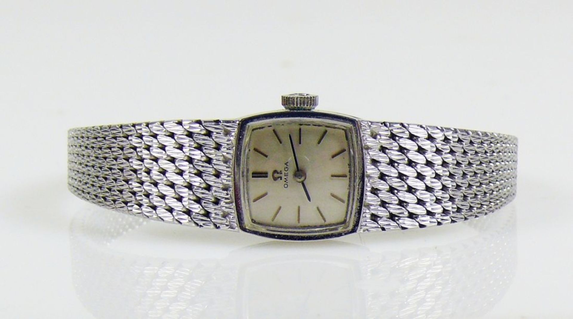 OMEGA-Damenarmbanduhr Gehäuse und - Bild 2 aus 3