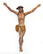 Christus (17.Jh.) Kreuz-Figur mit