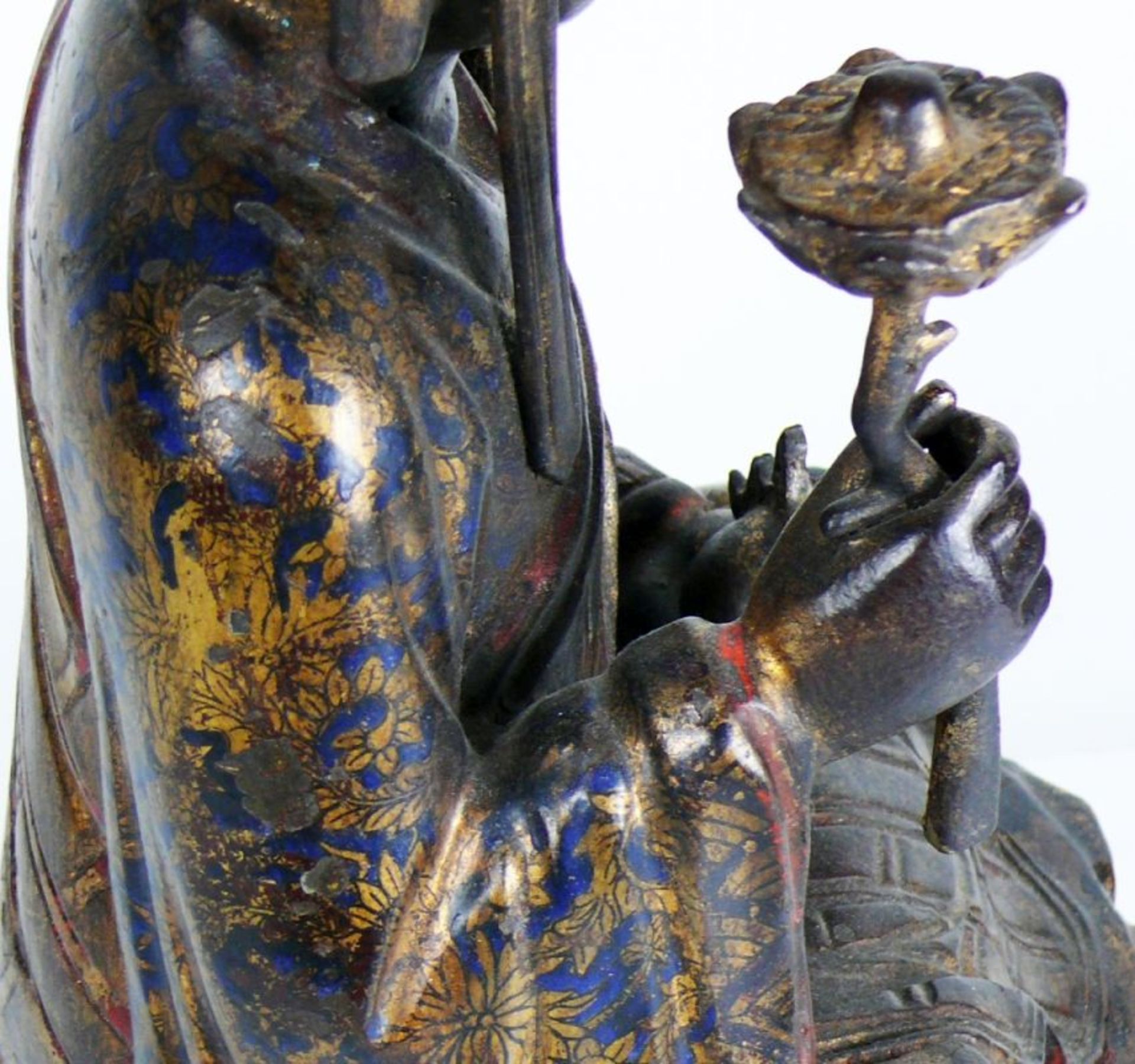 Buddha (China/Tibet, wohl 19.Jh.) im - Bild 5 aus 8