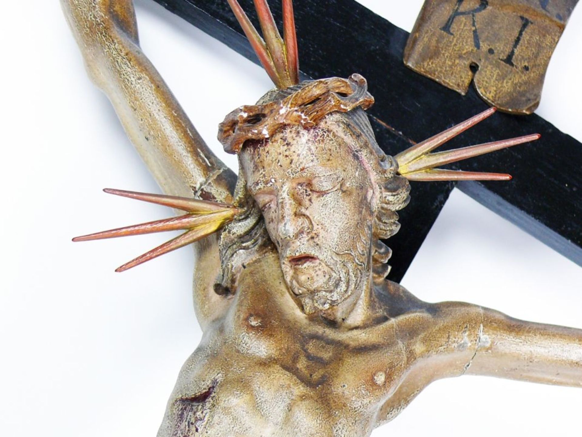 Christus am Kreuz (wohl Salem, um - Image 3 of 3