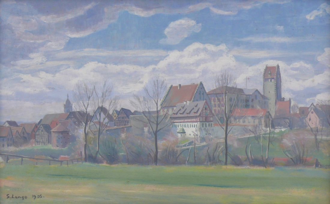 Lange, Sigurd (1904 Pfullendorf - - Image 2 of 3