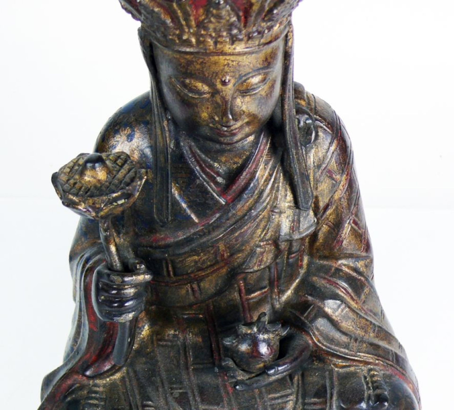 Buddha (China/Tibet, wohl 19.Jh.) im - Bild 8 aus 8