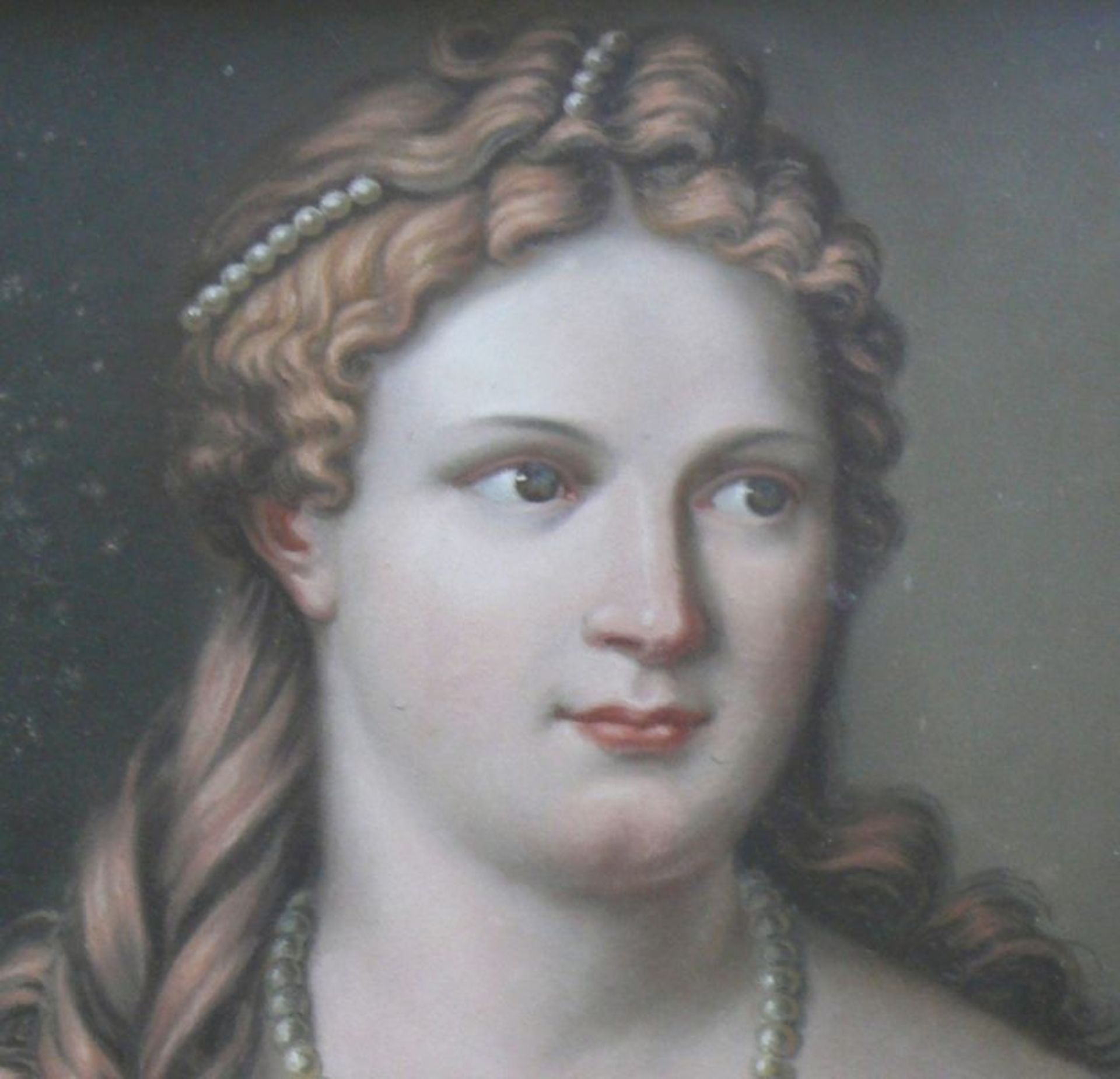 Anonym (18. Jh.) "Portrait der Gräfin - Bild 2 aus 3