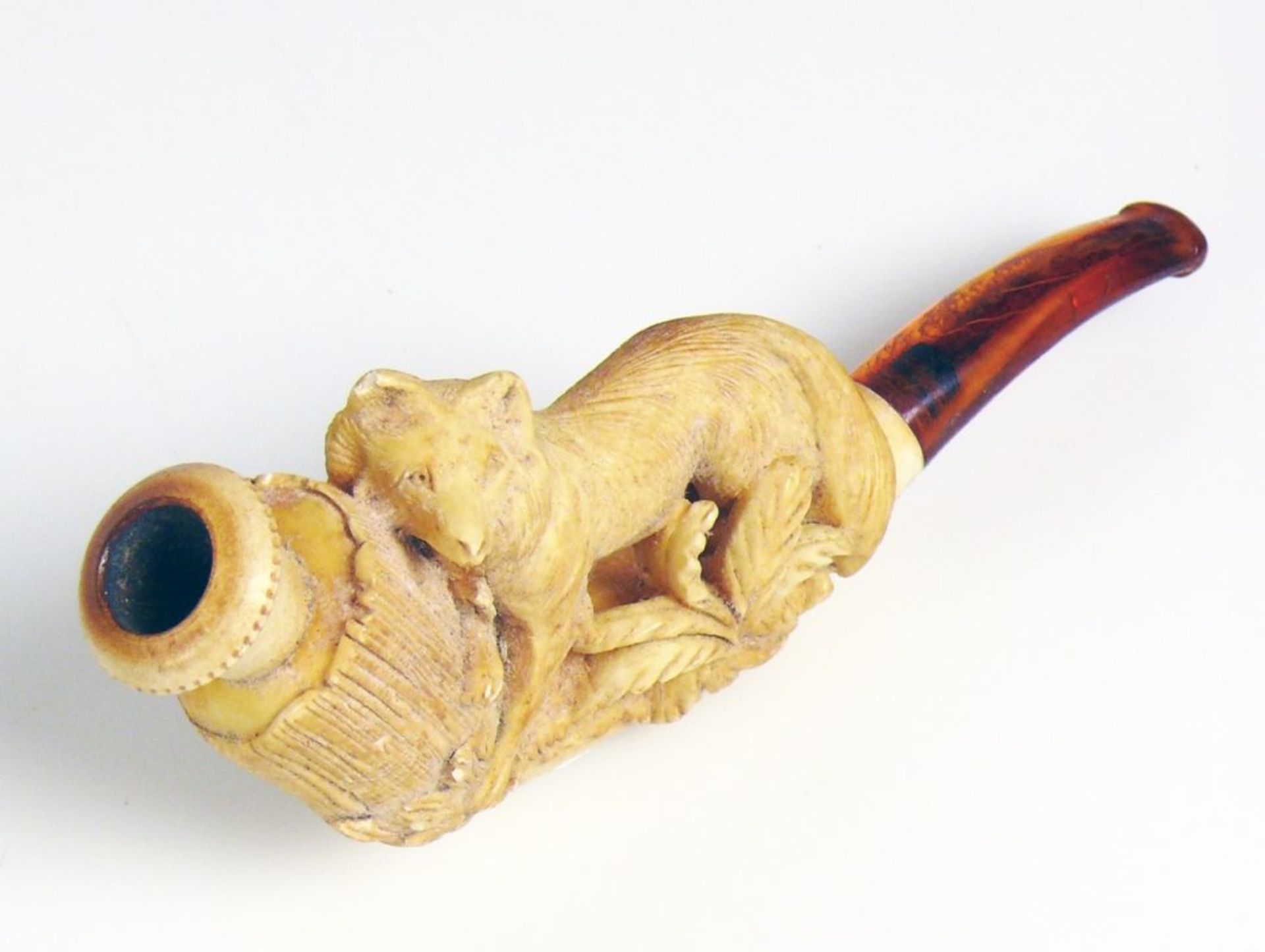 Meerschaumpfeife (19.Jh.) mit - Bild 3 aus 3