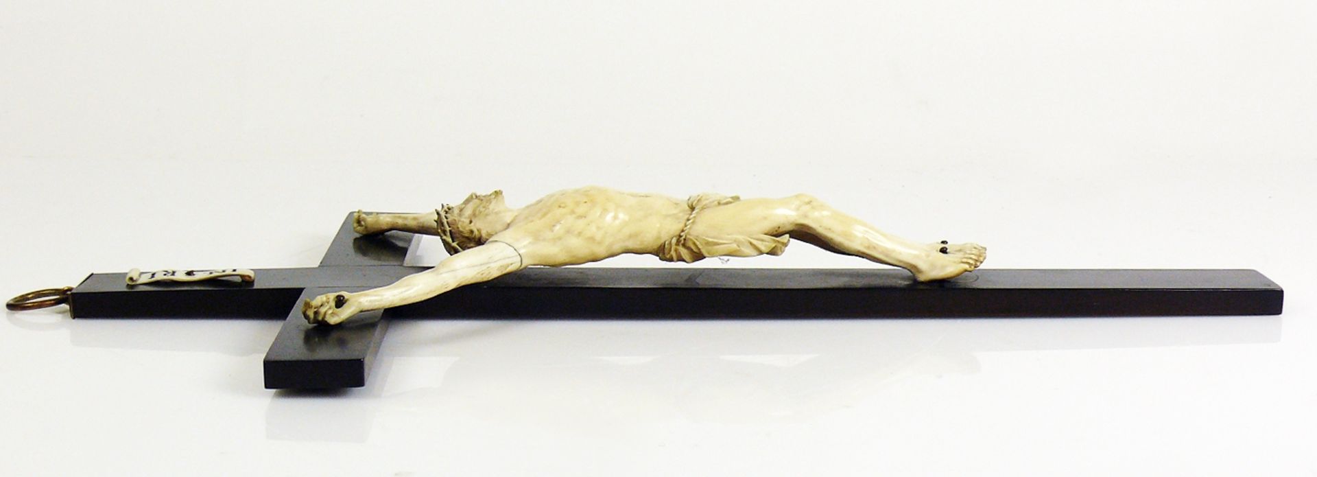 Christus am Kreuz (um 1800) 4-Nagel - Bild 5 aus 10