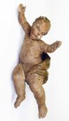 Putto (18.Jh.) vollrund geschnitzt;