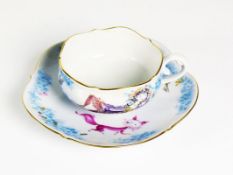 Tasse (Meissen, 2.H.20.Jh.) mit UT;