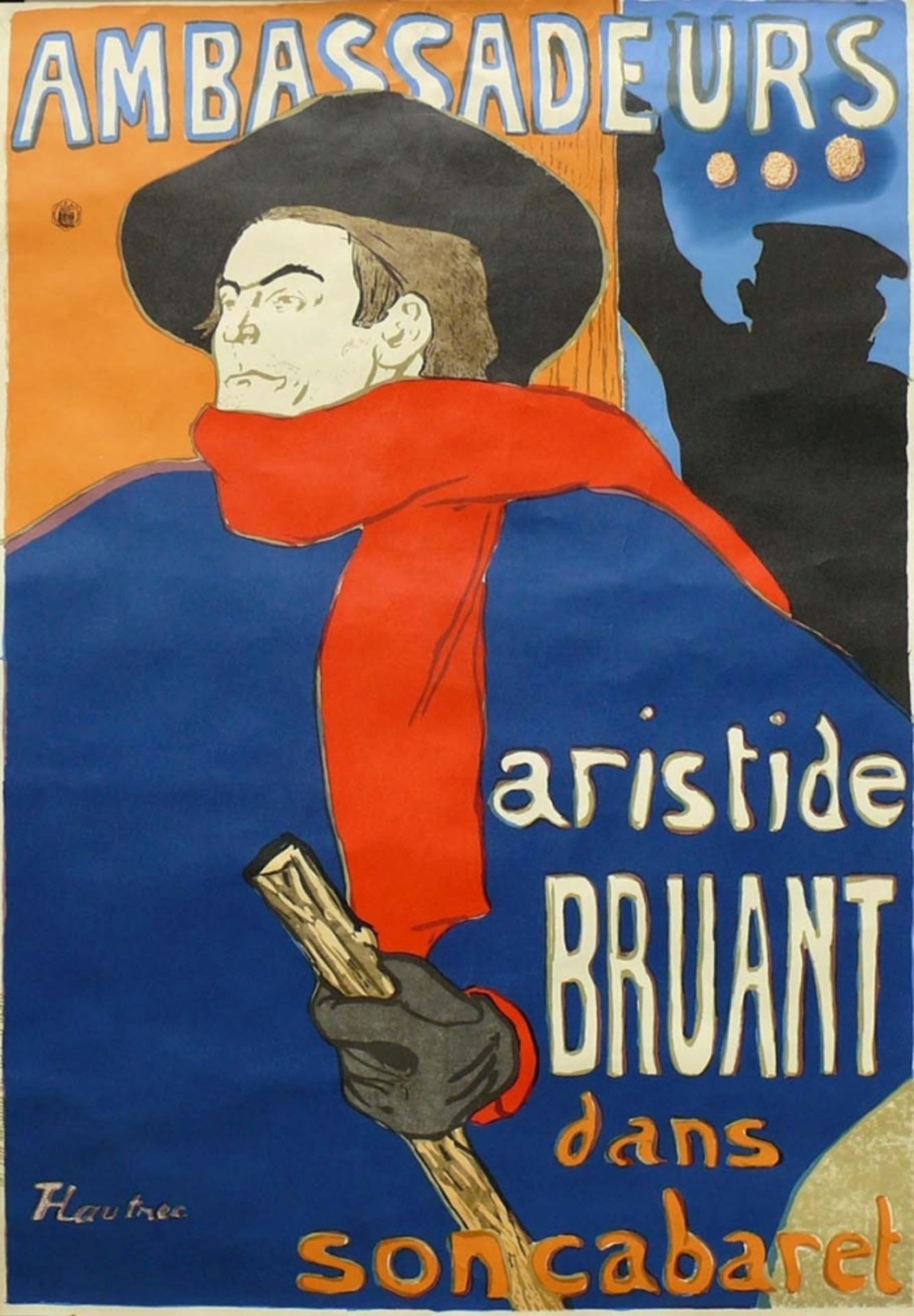 Toulouse-Lautrec-Plakat (Farblitho)