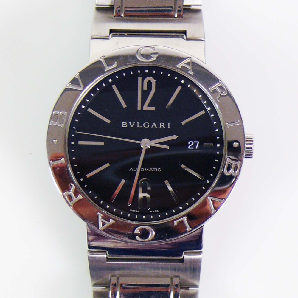 BULGARI-Armbanduhr Stahl; Automatik; - Image 4 of 4