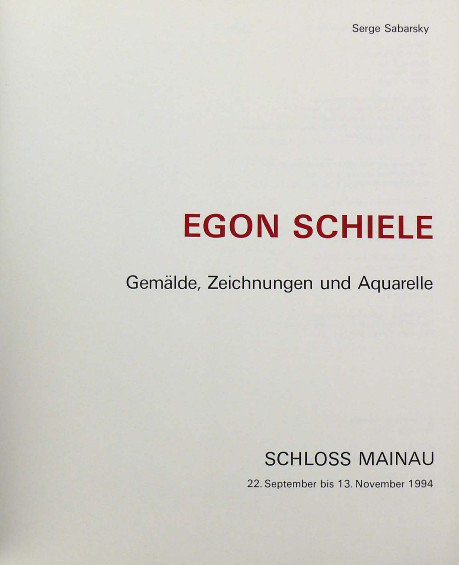 4 Kunstbücher Egon Schiele, Gemälde - Bild 3 aus 5