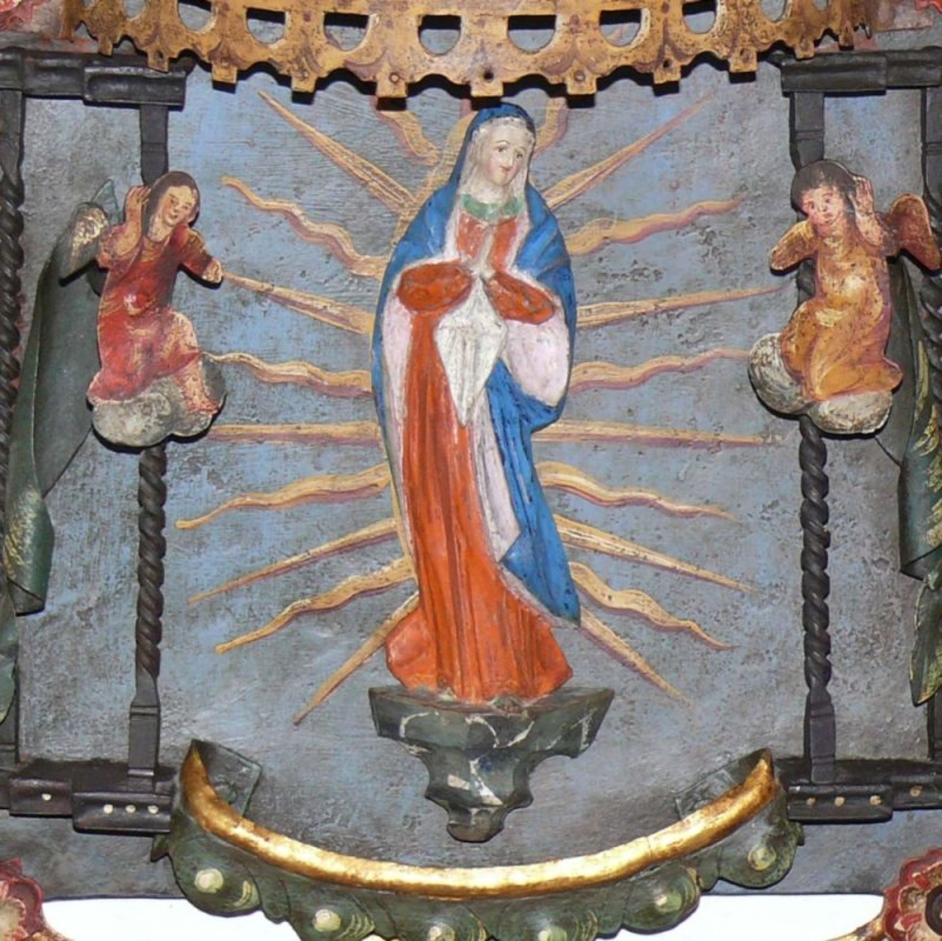 Maria zur Ehr (18./19.Jh.) bemalte - Bild 6 aus 6