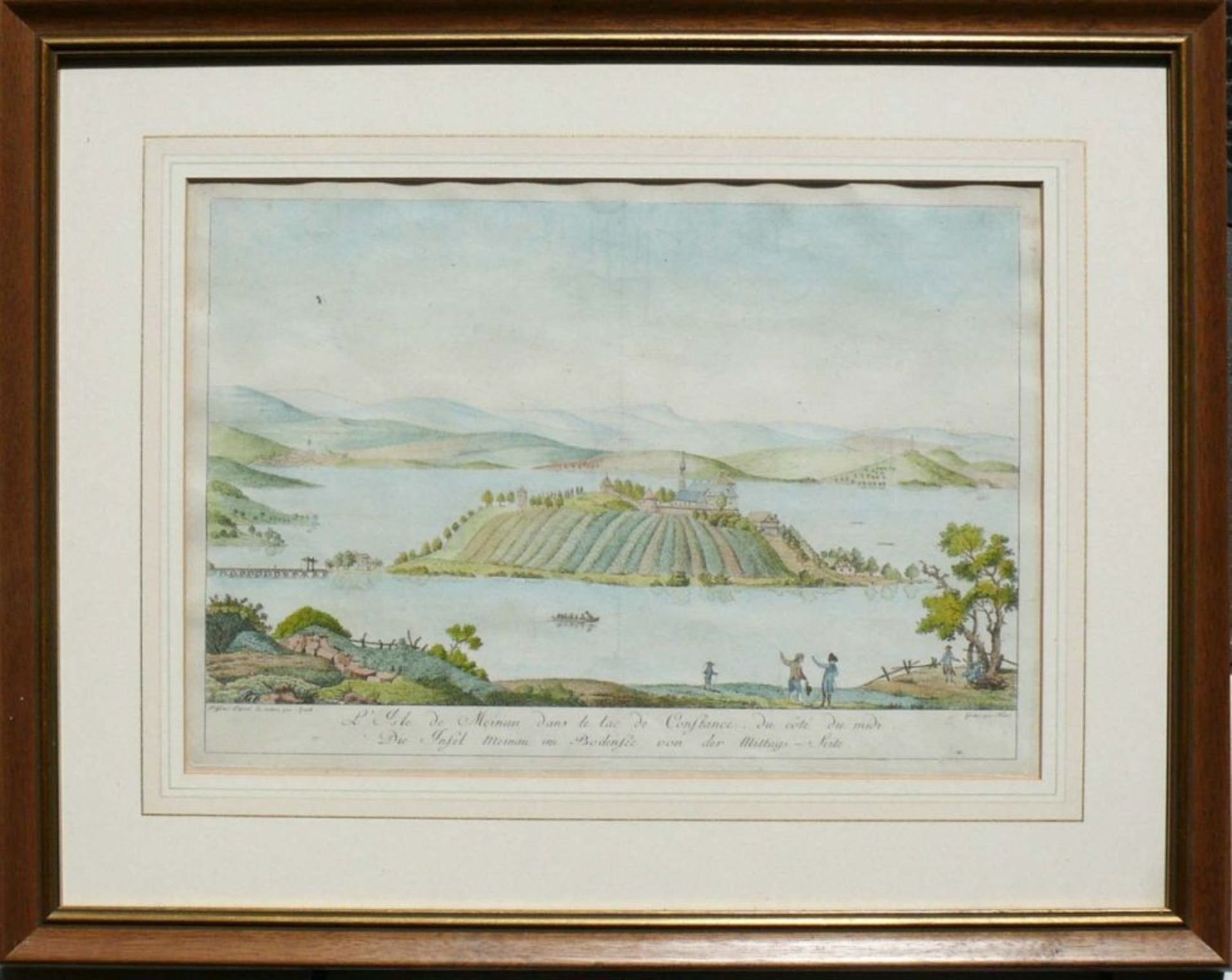 Die Insel Meinau im Bodensee (um 1785) - Bild 2 aus 2