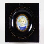 Miniaturist (19.Jh.) "Brustportrait