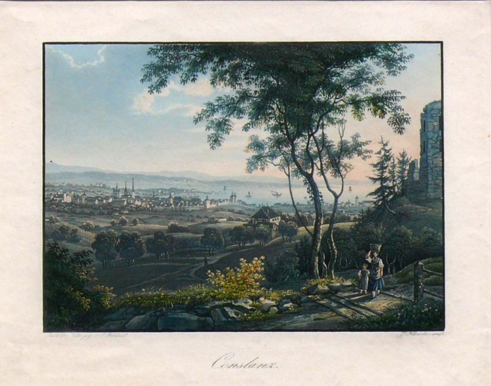 Constanz (ca. 1820) Ansicht von - Bild 2 aus 2