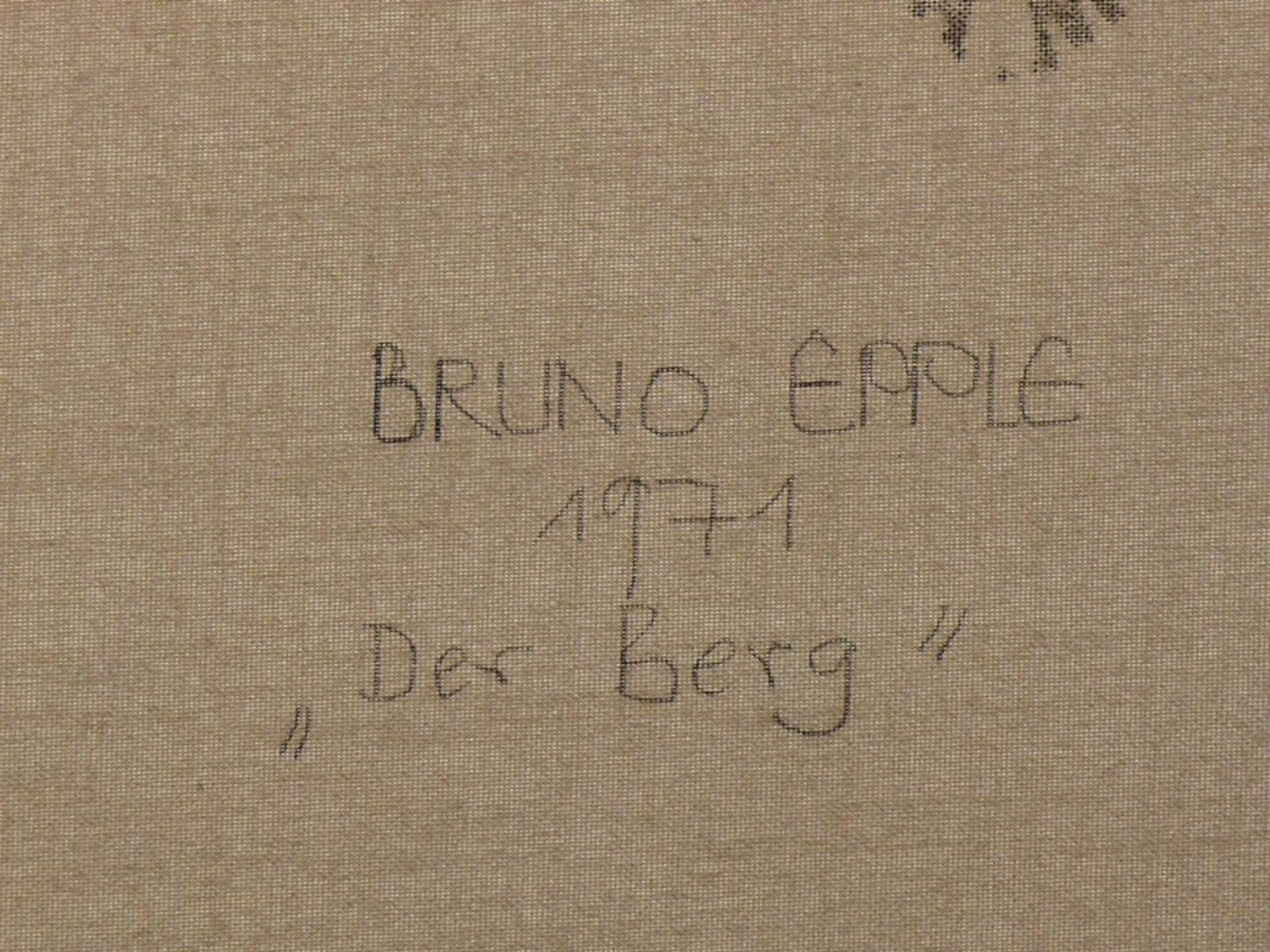 Epple, Bruno (1931 Rielasingen) "Der - Image 3 of 6