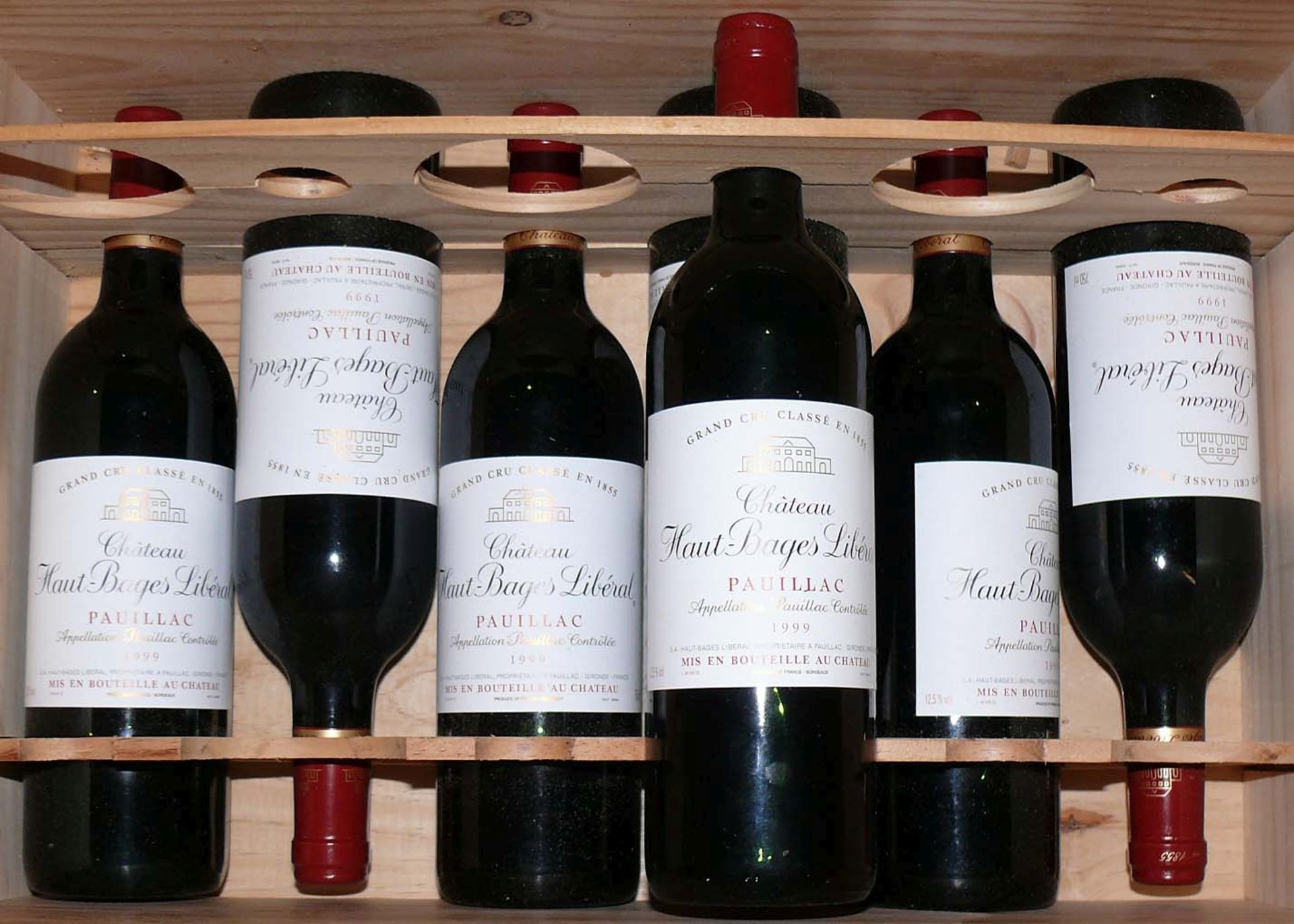 7 Flaschen Rotwein GRAND CRU CLASSÉ EN - Bild 2 aus 3