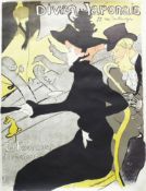 Toulouse-Lautrec-Plakat (Farblitho)