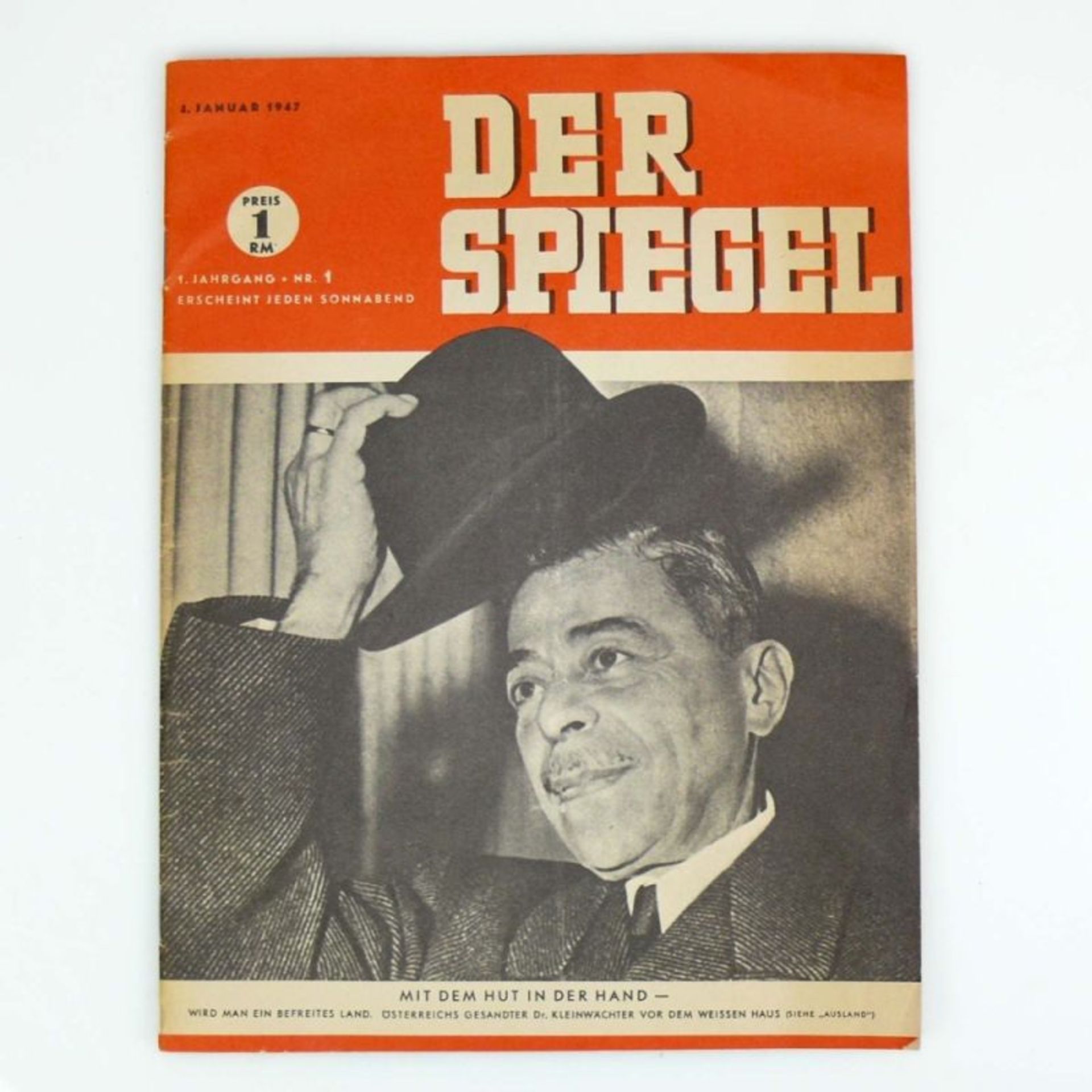 Der Spiegel 1. Jahrgang Nr. 1; 4.