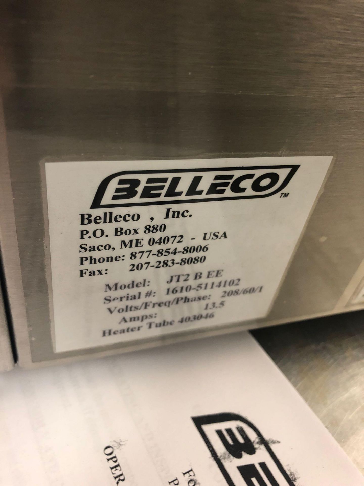 Belleco new conveyor toaster - Image 2 of 2