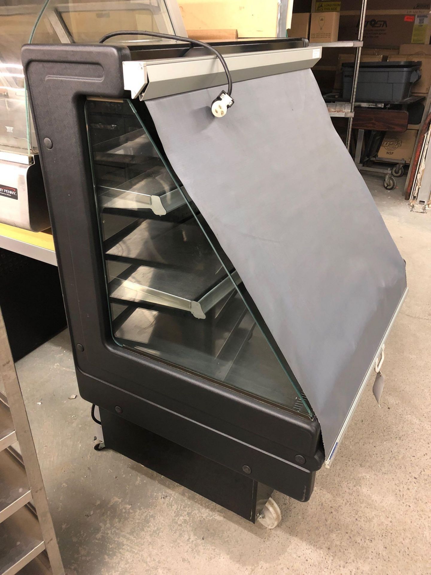 Lowe 40 inch refrigerated open merchandiser