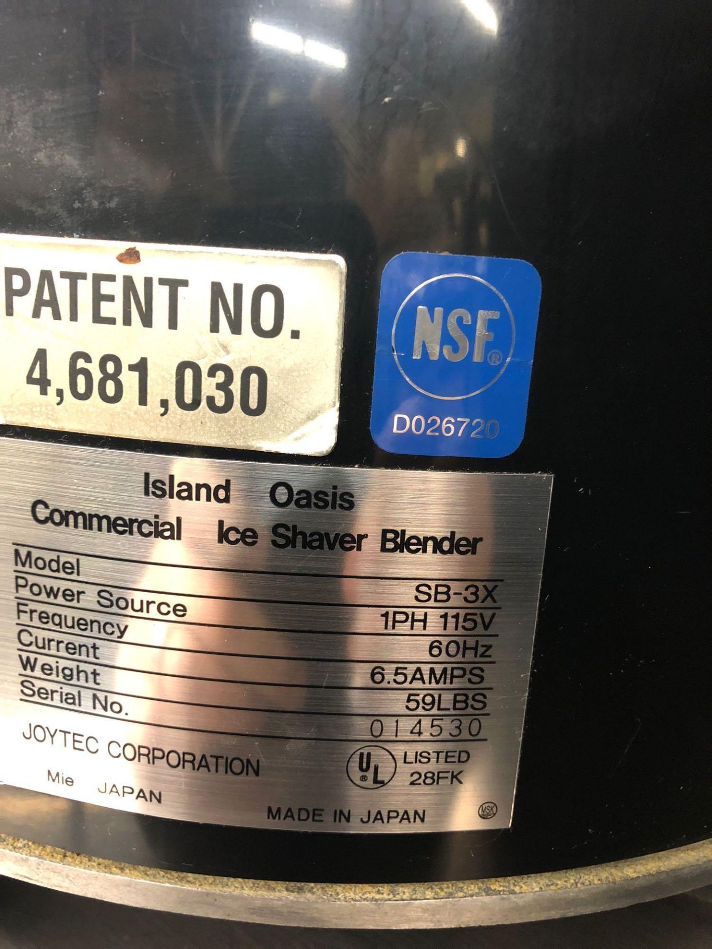 Island oasis ice shaver blender - Bild 2 aus 2