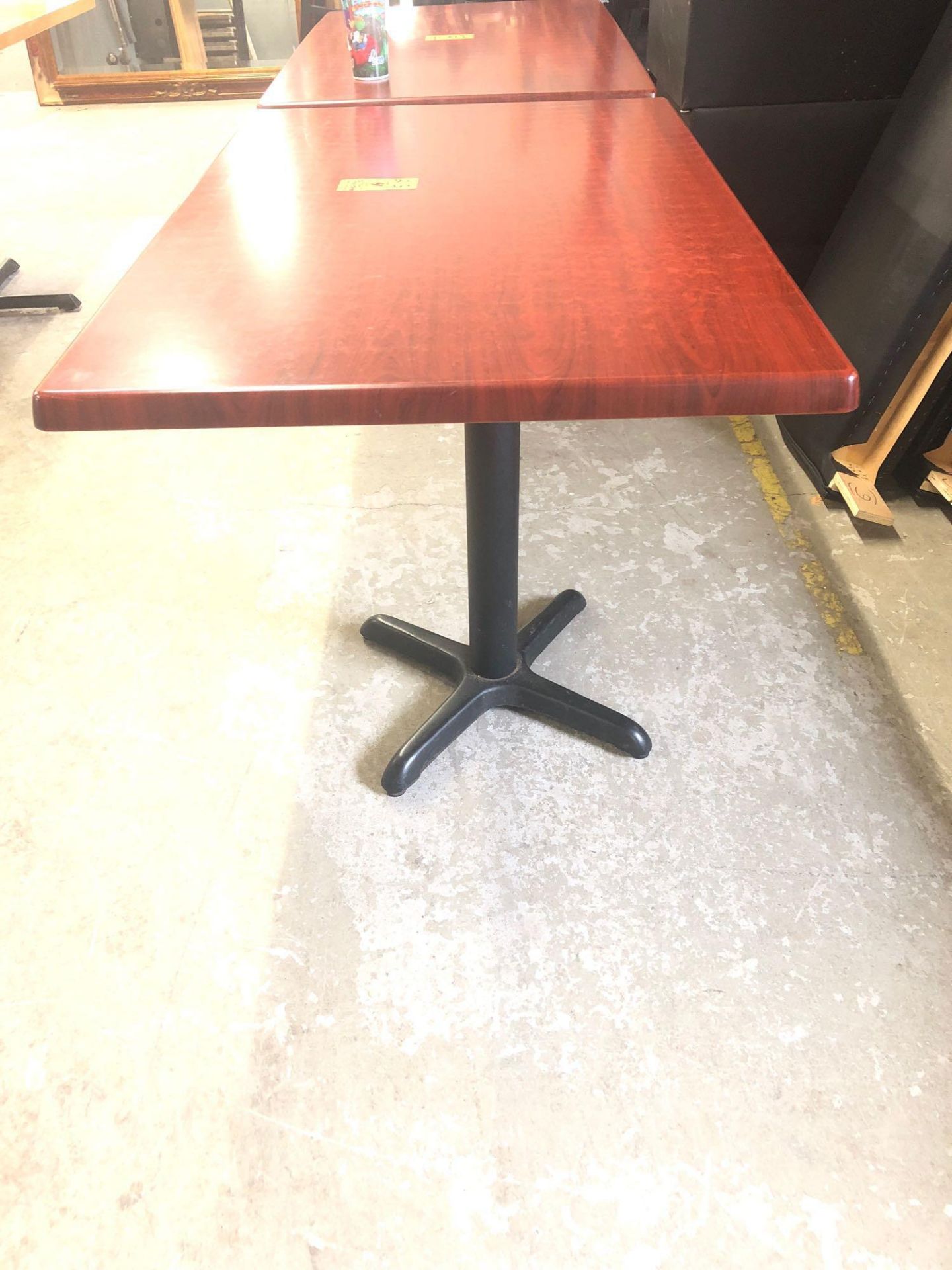 Resin table tops