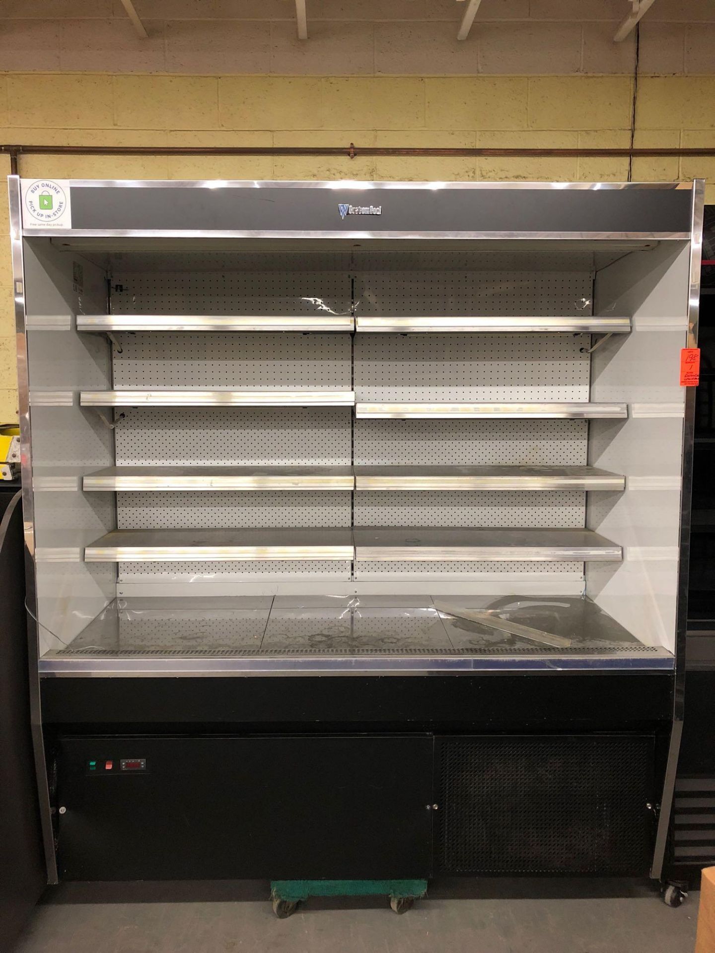 Custom-Cool 73 inch refrigerated open merchandiser