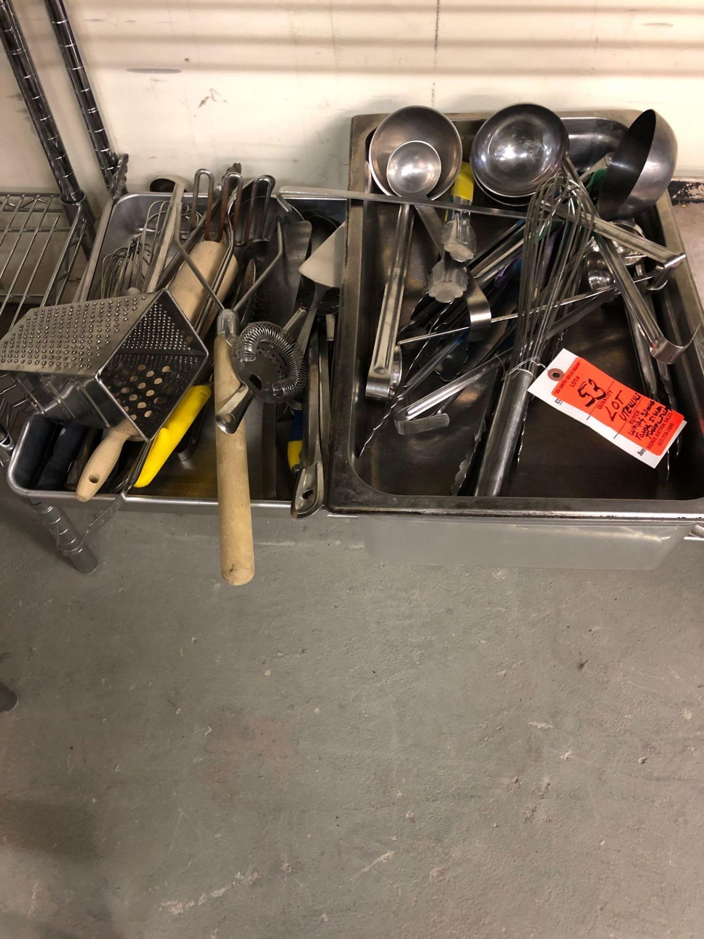 Lot assorted utensils