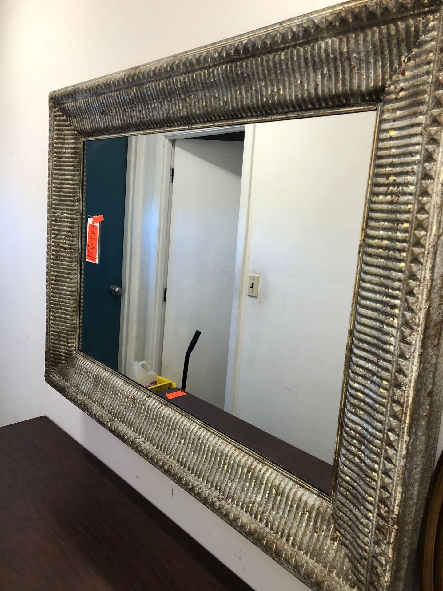 3’ x 4’ mirror with metal frame