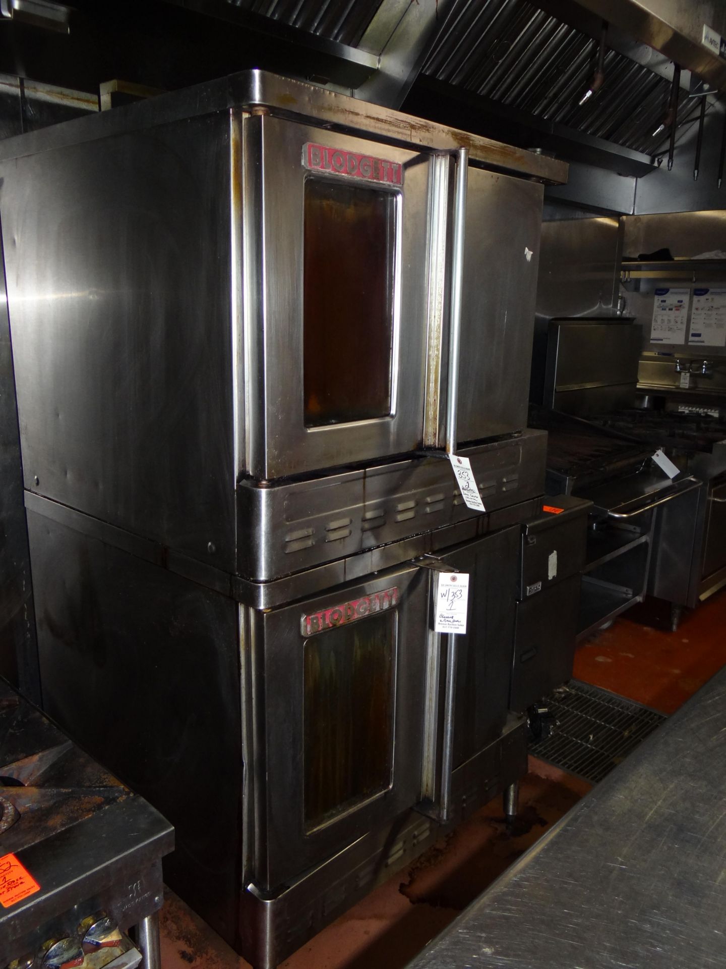 (2) BLODGETT Full Size Convection Ovens