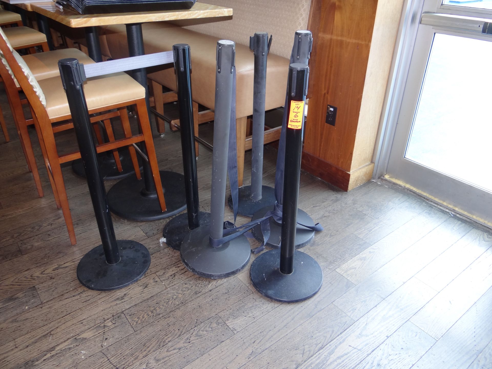 (6) Stanchions