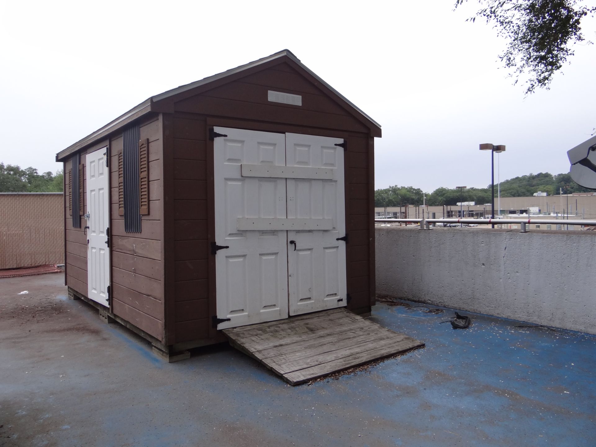 (1) Reeds Ferry RF2535 American Pine Classic Shed. 8'3" X 14"3" X 9'1" H. - Image 3 of 10