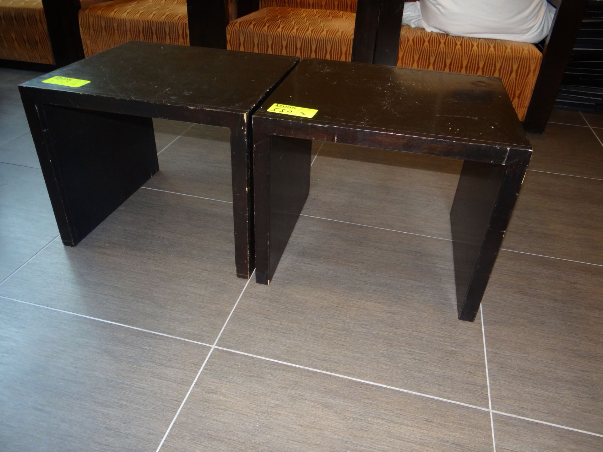 (2) Accent Tables. 20" X 22".