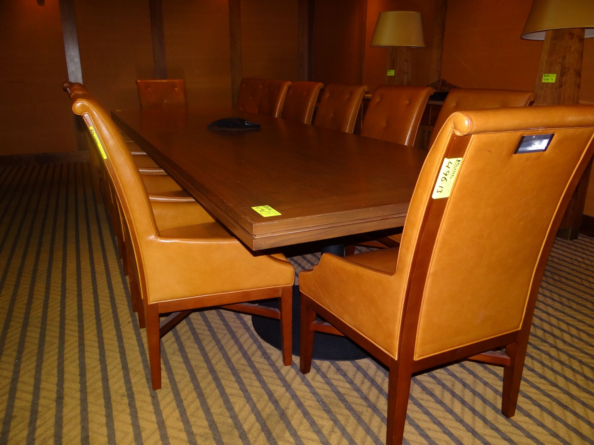 (13) Upholstered Conference Chairs. - Image 3 of 3
