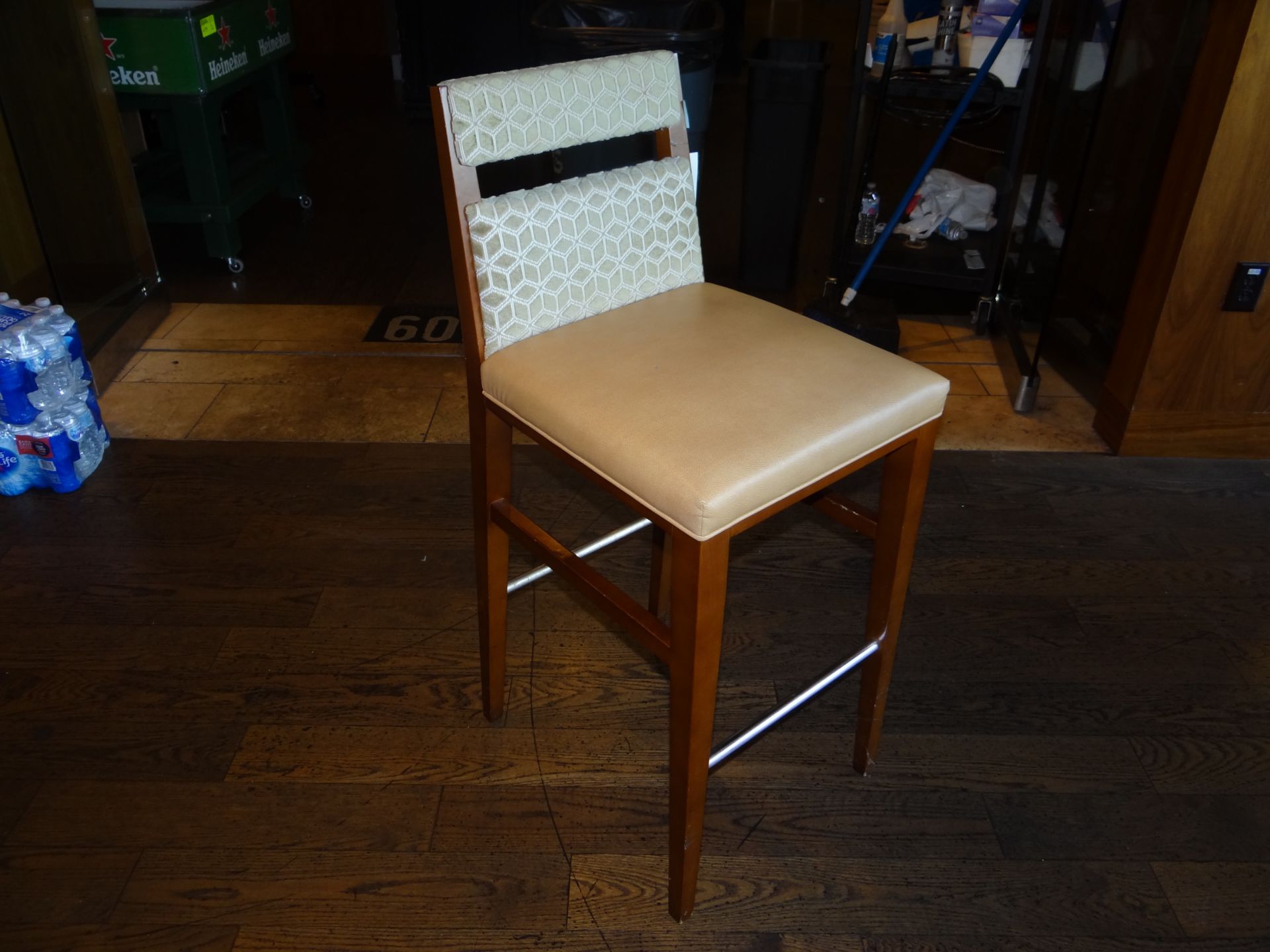 (10) Upholstered Bar Stools